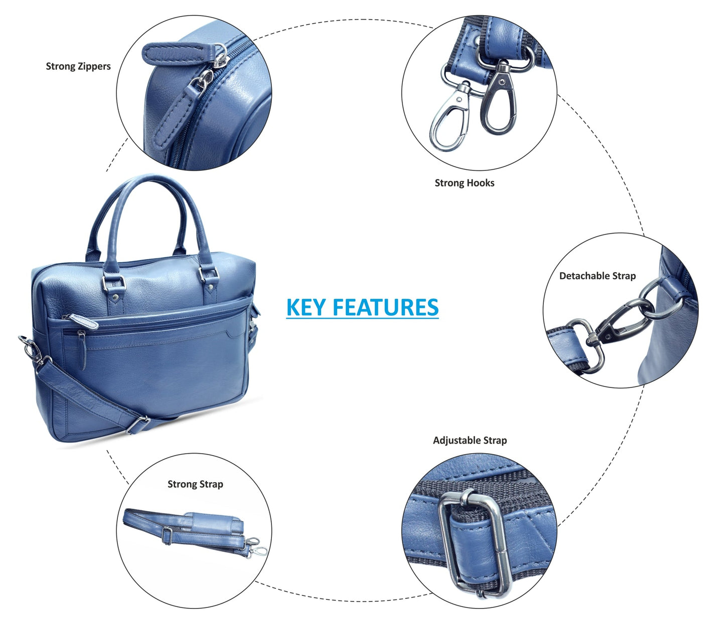 MATEO - LAPTOP BAG / BRIEFCASE
