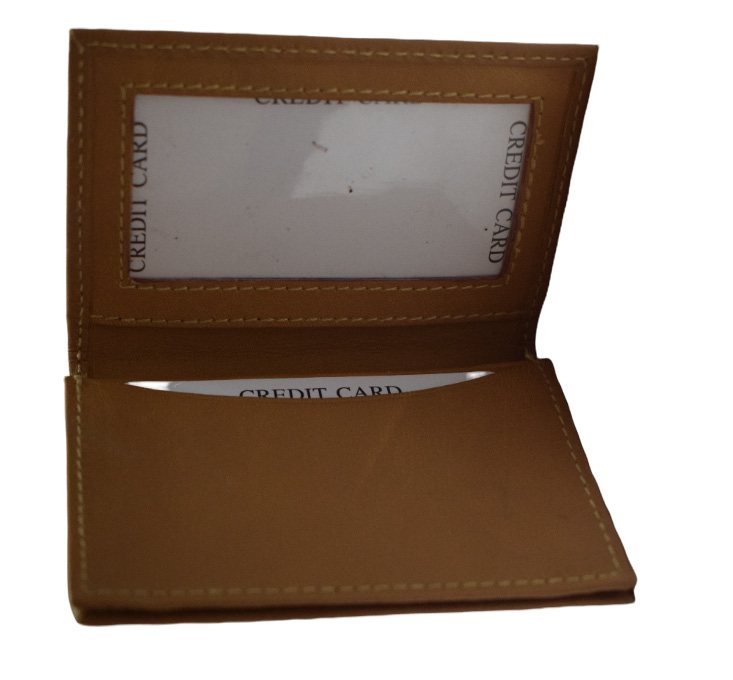 LEATHER CARD HOLDER