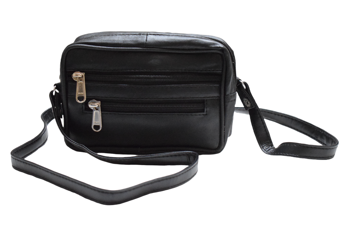 LEATHER CROSSBODY HANDBAG// BELT BAG// PHONE BAG
