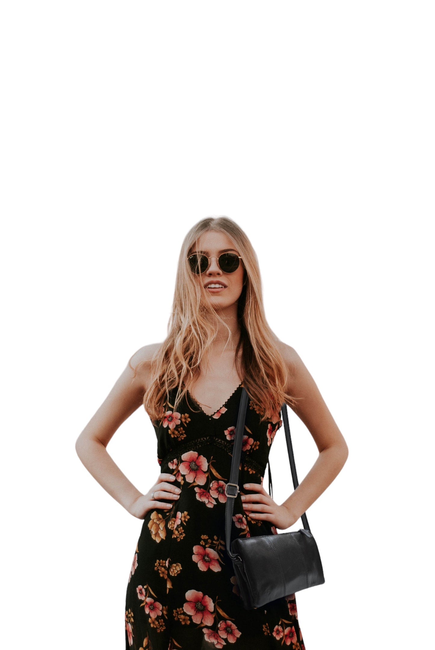 LEATHER CROSSBODY BAG// PHONE BAG// HANDBAG